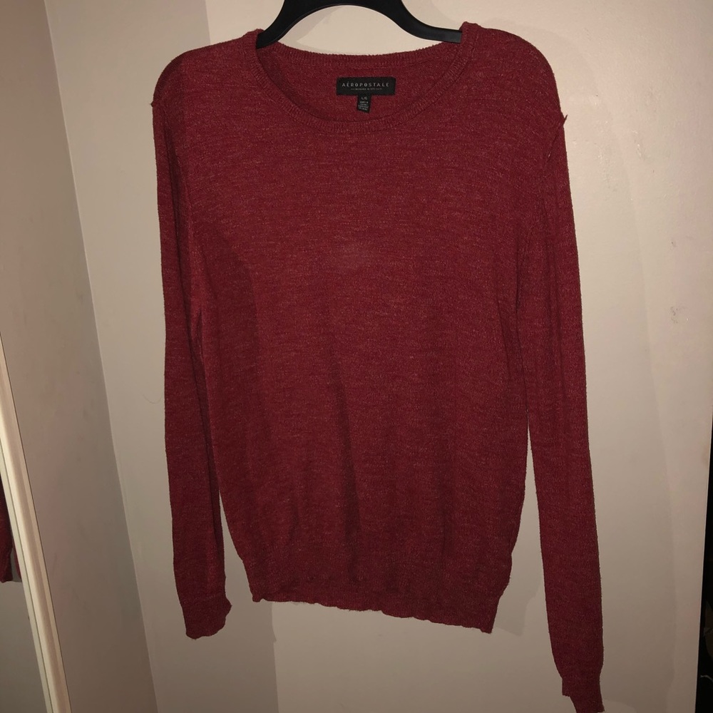 red aeropostale sweater